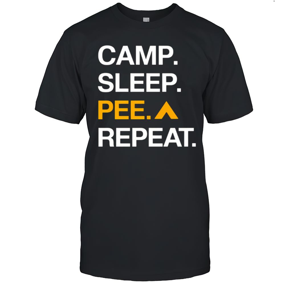 Camp Sleep PEE Repeat T-Shirt